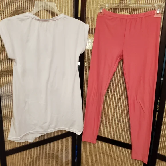 Girl's Flamingo Set W/ Scarf - Picture 7 of 10